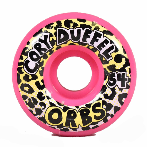 Welcome Orbs Corey Duffel Pink 54mm 99a Skateboard Wheels