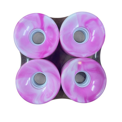Picture Wheel Co 65mm Cruiser Pink Skateboard Wheels
