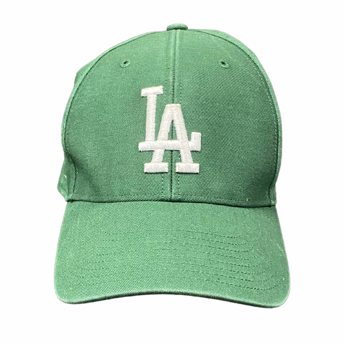 47 LA Green Strap Back Cap Hat Used Vintage