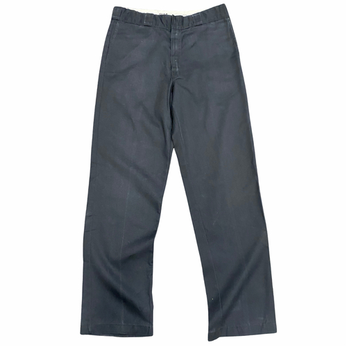 Dickies 874 Black Mens Pants 34" Used Vintage