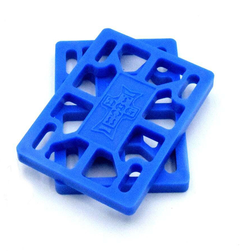 Dogtown 1/2 Hard Risers Blue Skateboard Riser Pads