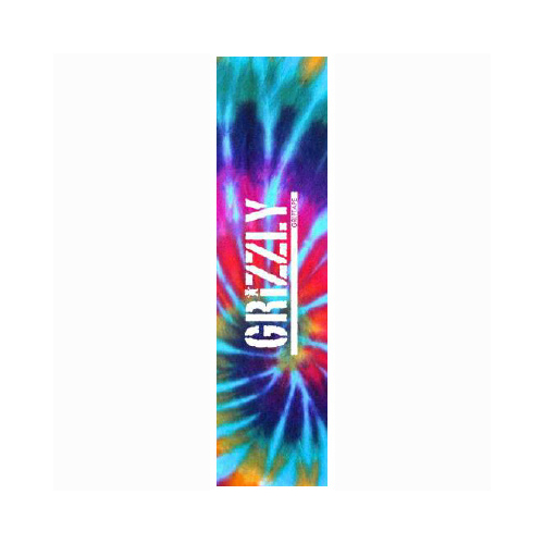 Grizzly Stamp Tie Dye Blast 9" Skateboard Griptape