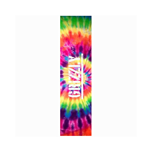 Grizzly Stamp Tie Dye Traditional 9" Skateboard Griptape