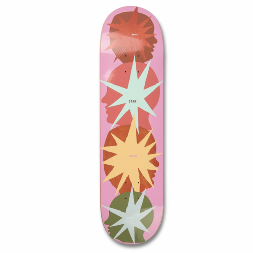Uma Star Head Buddies 8.5" Skateboard Deck