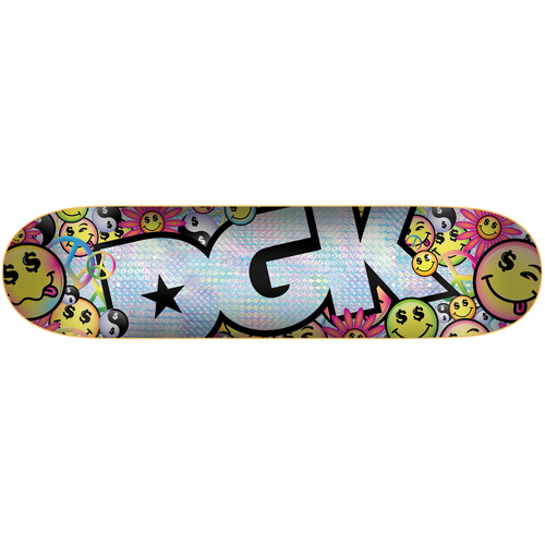 DGK Reality Foil 8.25" Skateboard Deck