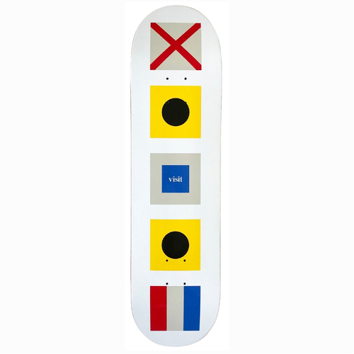 Visit Nautical 8.5" Skateboard Deck