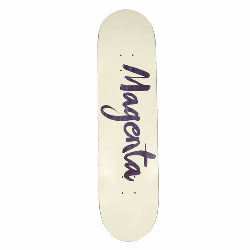 Magenta Big Brush 8.125" Skateboard Deck