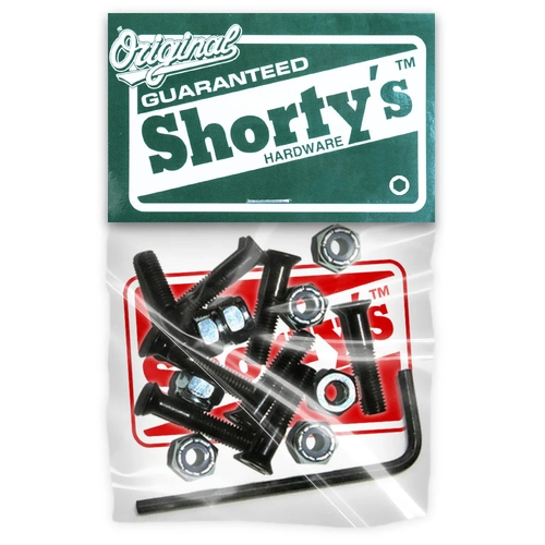 Shorty's Black 1 1/4" Allen Key Deck Bolts
