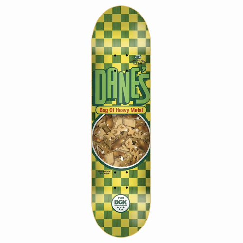 DGK Bag of Heavy Metal 8.25" Skateboard Deck