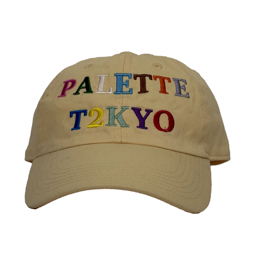 Palette Tokyo Cream Dad Cap Hat Used Vintage