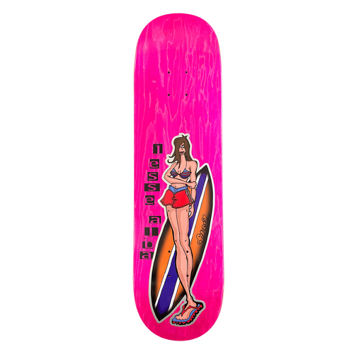 Frog Jesse Alba Surfer Girl 8.5" Skateboard Deck