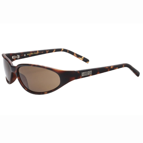 Black Flys Micro Flys Matte Tortoise Brown Lens Sunglasses