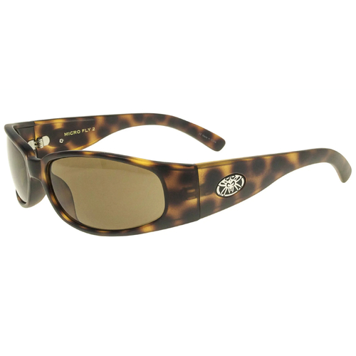 Black Flys Micro Fly 2 Matte Tortoise Brown Lens Sunglasses