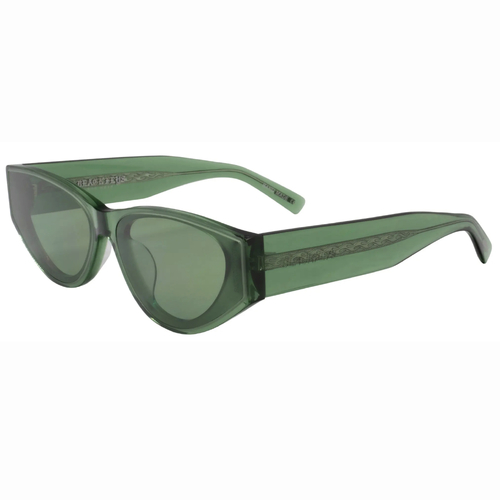Black Flys Fly Mamba Ltd Ed Green with Green Lens Sunglasses