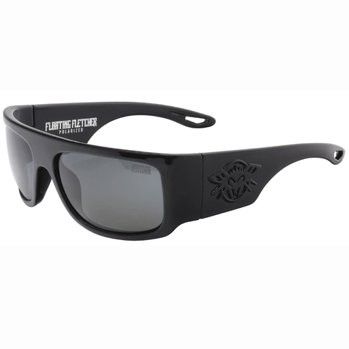 Black Flys Floating Fletcher Black with Polarized Lens Sunglasses