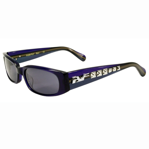 Black Flys Punk Fly Blue Smoke Lens Sunglasses