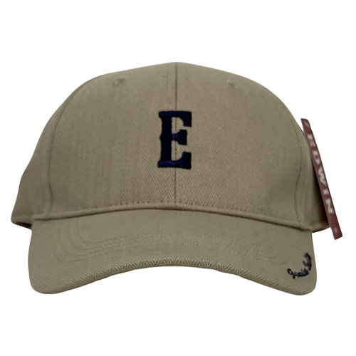 Edwin Jeans Tan Embroidered Cap Hat Used Vintage