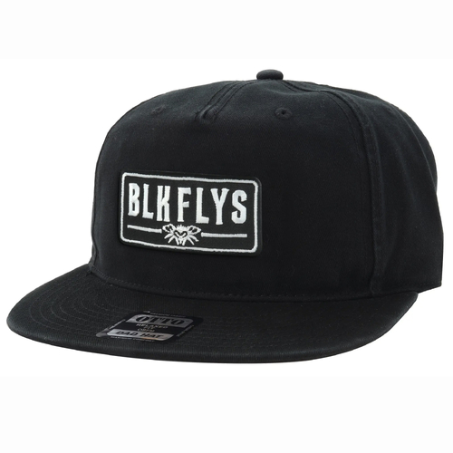 Black Flys Black Otto Strap Back Dad Hat Cap