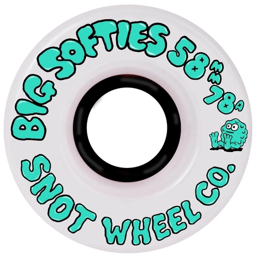 Snot Wheel Co Big Softies 58mm 78a  Skateboard Wheels