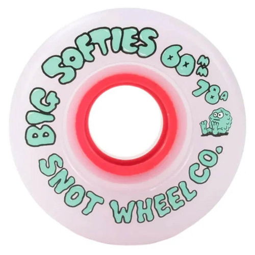 Snot Wheel Co Big Softies 60mm 78a  Skateboard Wheels