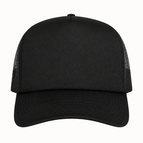 AS Colour Frame Foam Trucker Cap Hat Black