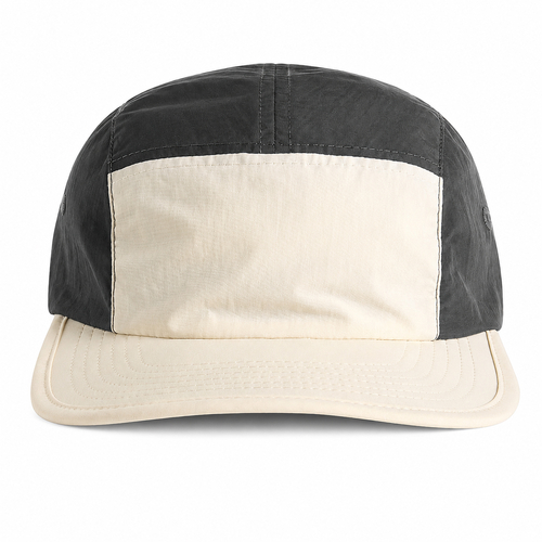 AS Colour Active Finn Two-Tone Nylon Cap Ecru Coal