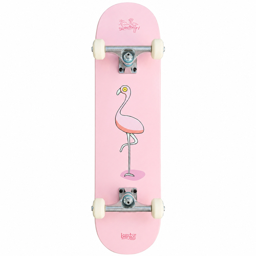 Sweetheart Flamingo 7.75" Custom Complete Skateboard