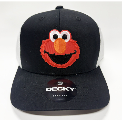 Elmo Snapback Decky Trucker Hat Cap