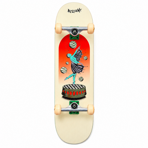 Welcome Dancer On Baculus 9.0" Complete Skateboard