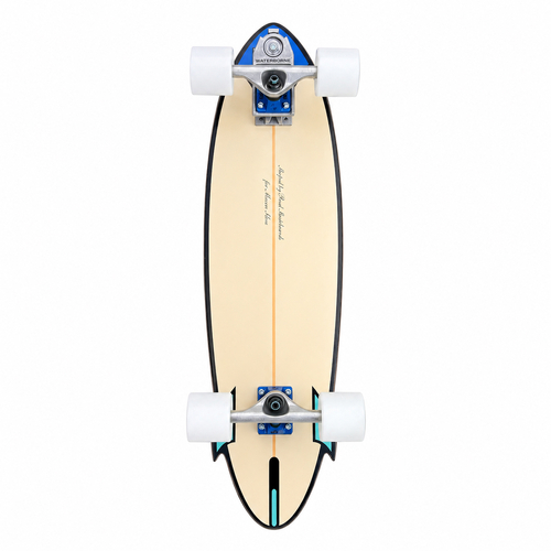 Real Speed Egg Custom Made 9.25" Surfskate Complete Skateboard