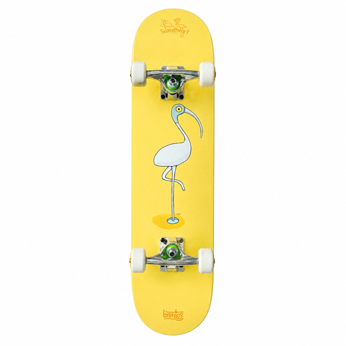 Sweetheart Bin Chicken 7.25" Custom Complete Mini Skateboard