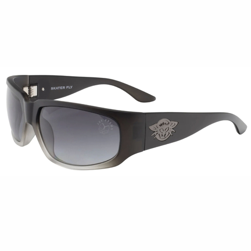 Black Flys Skater Fly Jay Adams Gradient Black Smoke Lens Sunglasses
