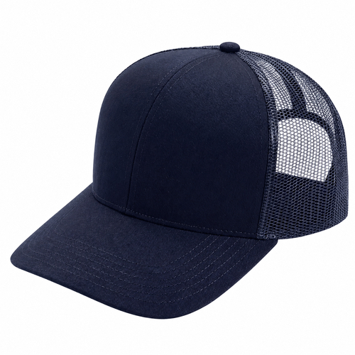 American Apparel Structured Trucker Cap Navy