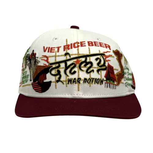 GRMY Viet Rice Beer Snap Back Cap Hat Used Vintage