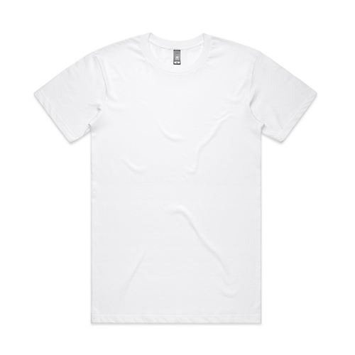 AS Colour Paper White Mens T Shirt [Size: Small]