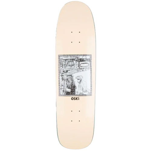 Polar Gorilla King Oskar Rozenberg Cream 8.625" Skateboard Deck