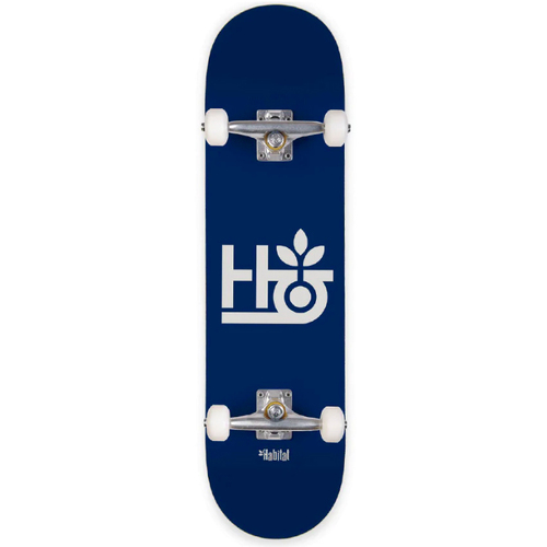 Habitat Pod Navy 7.75" Complete Skateboard