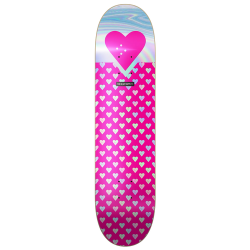 The Heart Supply Pink Sweethearts Foil 7.75" Skateboard Deck