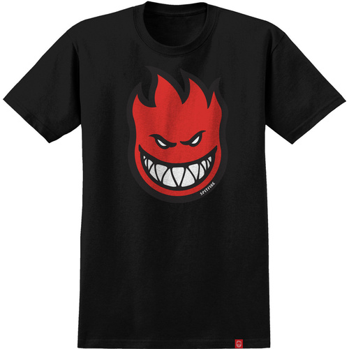 Spitfire Bighead Fill Black Red Youth Skateboard Tee [Size: Small]