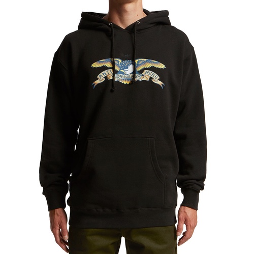 Anti Hero Eagle Black Mens Sweatshirt Hoodie [Size: 2X-Large]