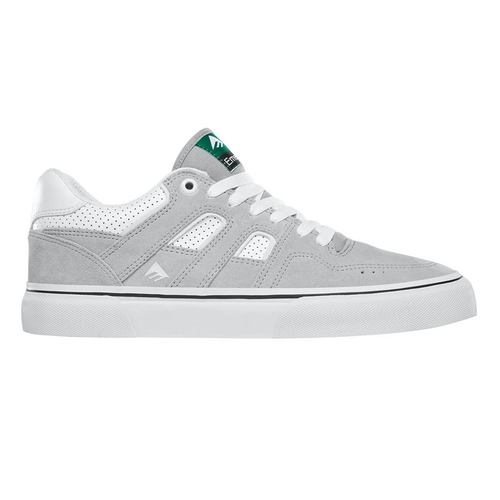 Emerica Tilt G6 Vulc Grey White Mens Skateboard Shoes [Size: 8]
