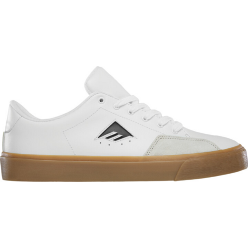 Emerica Temple White Gum Mens Skateboard Shoes [Size: 7]