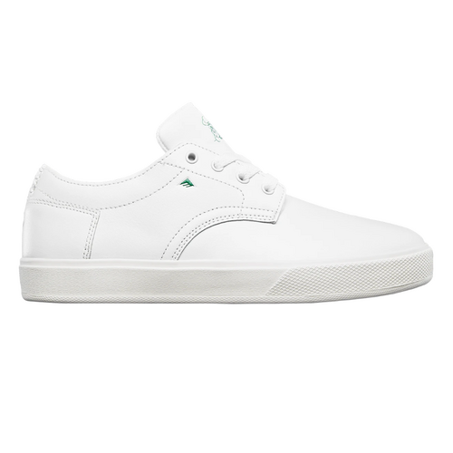 Emerica Spanky G6 White Mens Leather Skateboard Shoes [Size: 8]