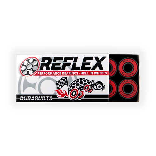 Reflex Durabuilts Abec 5 Performance Skateboard Bearings