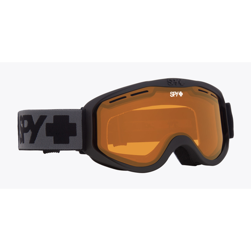 Spy Cadet Matte Black 2021 Youth Snowboard Goggles Persimmon Lens