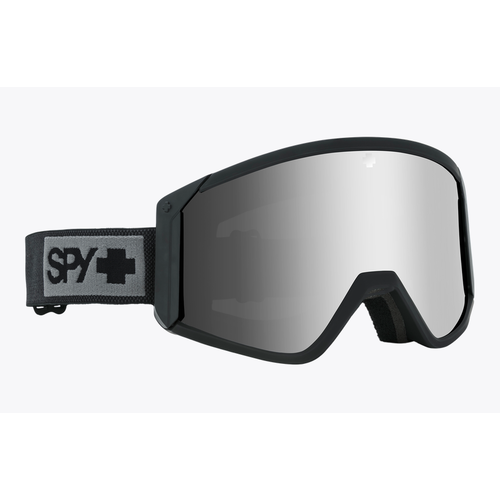 Spy Raider Matte Black 2021 Snowboard Goggles Happy Bronze Silver Spectra Lens