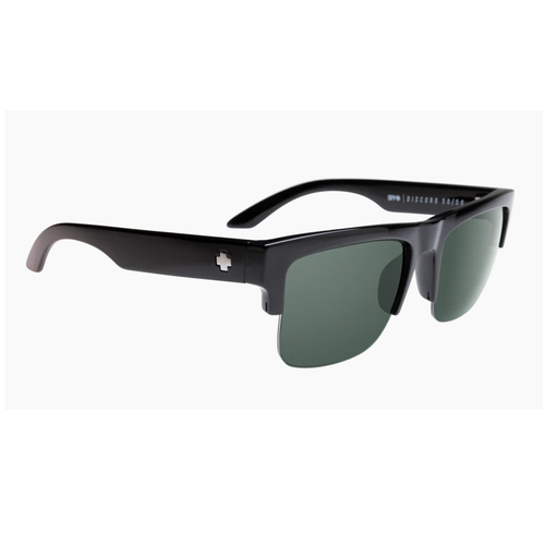 Spy Discord 5050 Black Sunglasses HD+ Grey Green Lens