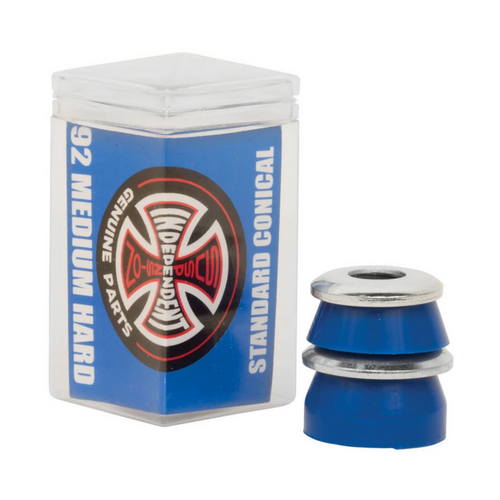 Independent Cushions Standard Conical Medium Hard Blue 92a Skateboard Bushings