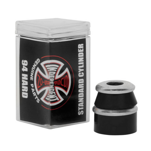 Independent Cushions Standard Cylinder Hard Black 94a Skateboard Bushings
