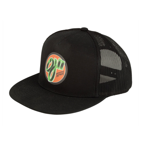 OJ Speedwheels Black Mesh Trucker Hat